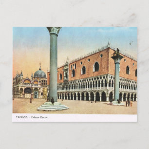 Venecia, Réplica de la tarjeta postal antigua 1910