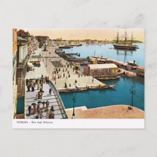 Venecia, Réplica de la tarjeta postal antigua 1910