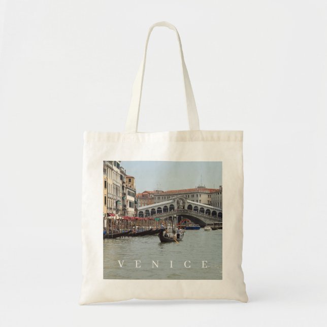 Venecia Rialto Bridge ver la bolsa (Frente)