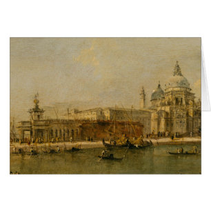 Venecia saludo del della de Dogana y de Santa