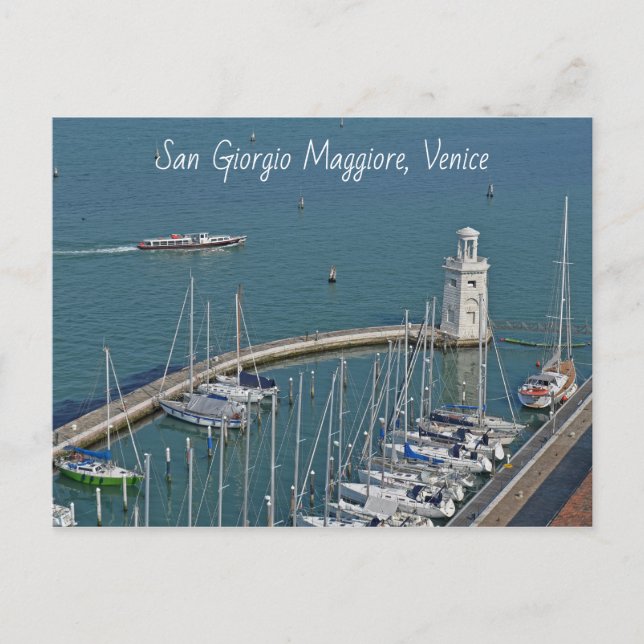 Venecia San Giorgio Maggiore Ver postal (Anverso)