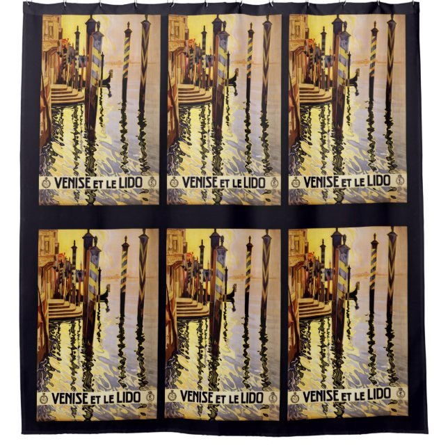 Venecia Venecia Venecia Italia Viaje Cortina de du (Anverso)