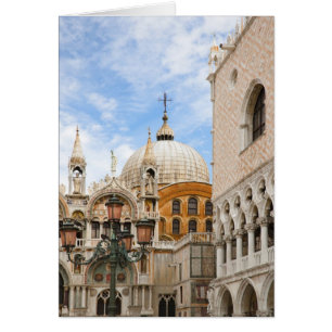 Venecia, Veneto, Italia - Las aves están encaramad