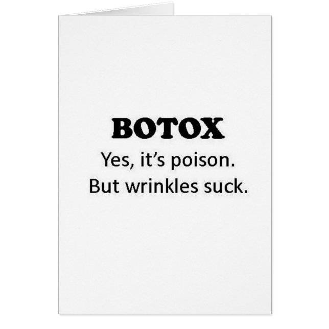 Veneno de Botox (Frente)