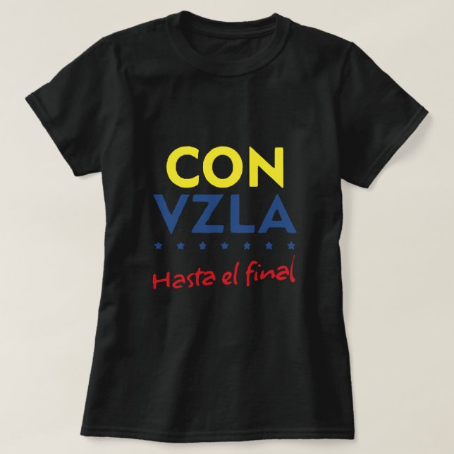 Venezuela hasta la camiseta final (Diseño del anverso)