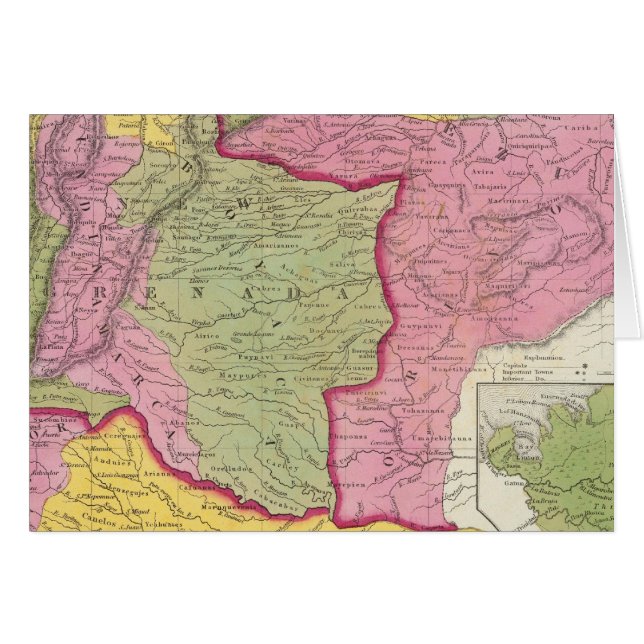 Venezuela, Nueva Granada y Ecuador (Anverso (Horizontal))