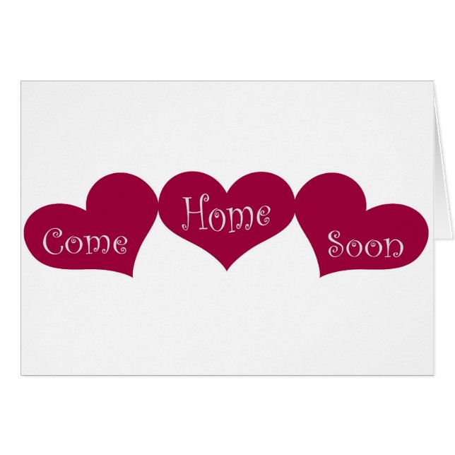 Venga a casa pronto (Anverso (Horizontal))