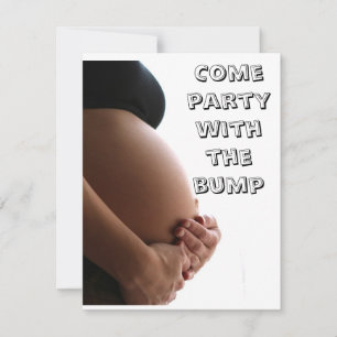 Venga fiesta con la invitación de la ducha de bebé