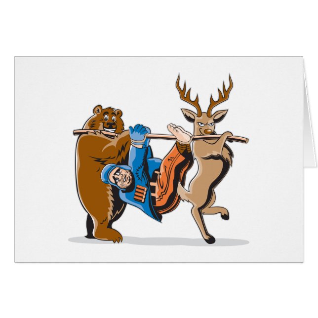 Venganza anti del animal de la caza (Anverso (Horizontal))