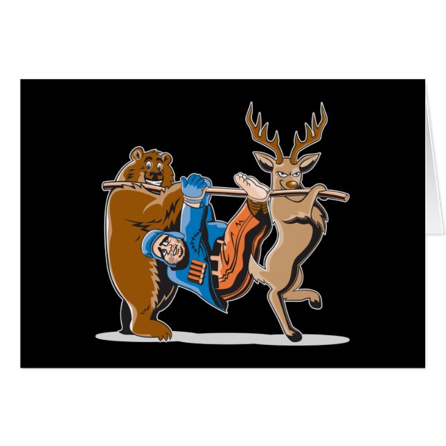 Venganza anti del animal de la caza (Anverso (Horizontal))