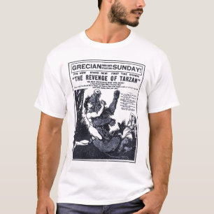 "Venganza de la camiseta 1920 del anuncio de la