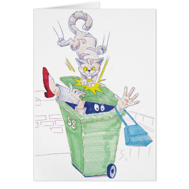 ¡Venganza del gato del compartimiento del wheelie! (Frente)