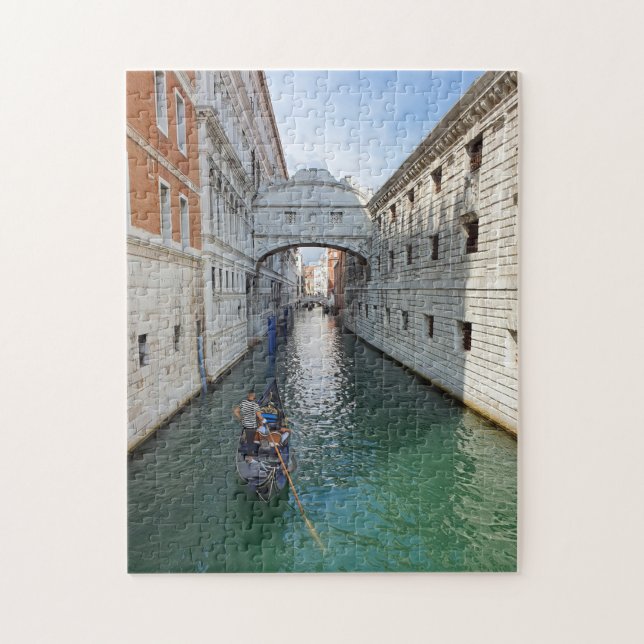 Venice Bridge of Sighs puzzle (Vertical)