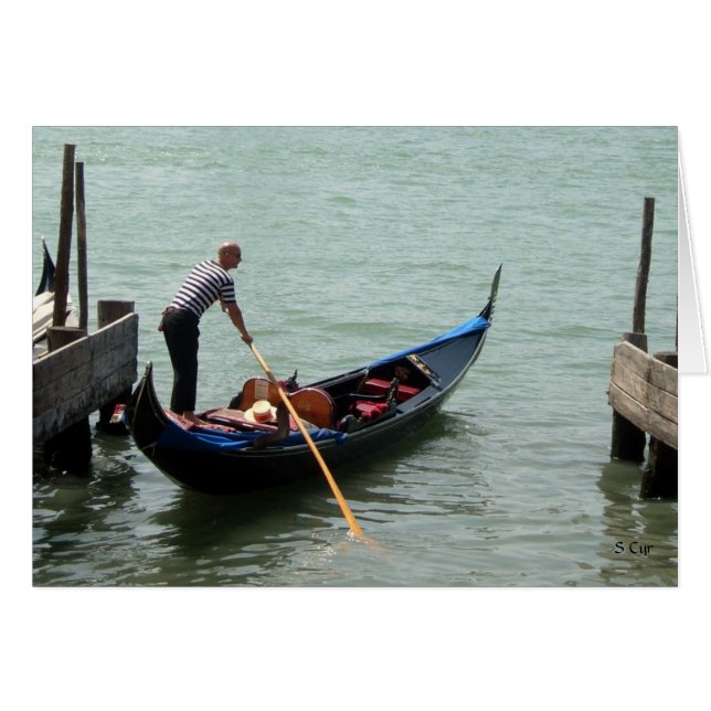 Venice Gondolier, S Cyr (Anverso (Horizontal))