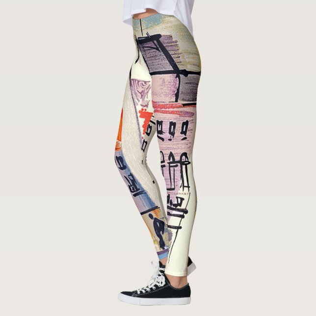 Venice Raoul Dufy Leggings (Izquierda)