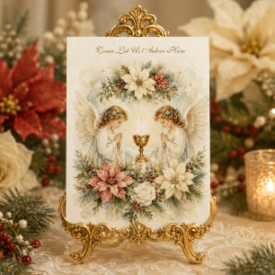 Venid Adoremosle Ángel Eucarístico de Navidad