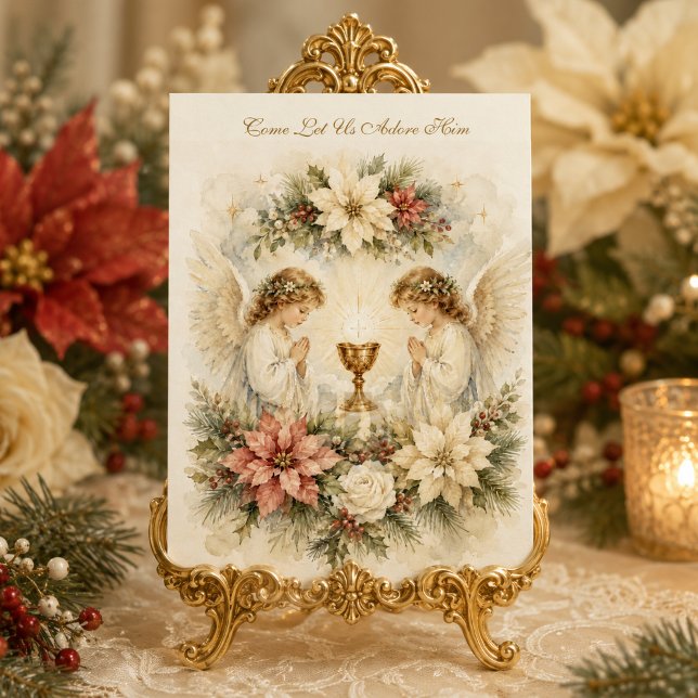 Venid Adoremosle Ángel Eucarístico de Navidad  (Subido por el creador)