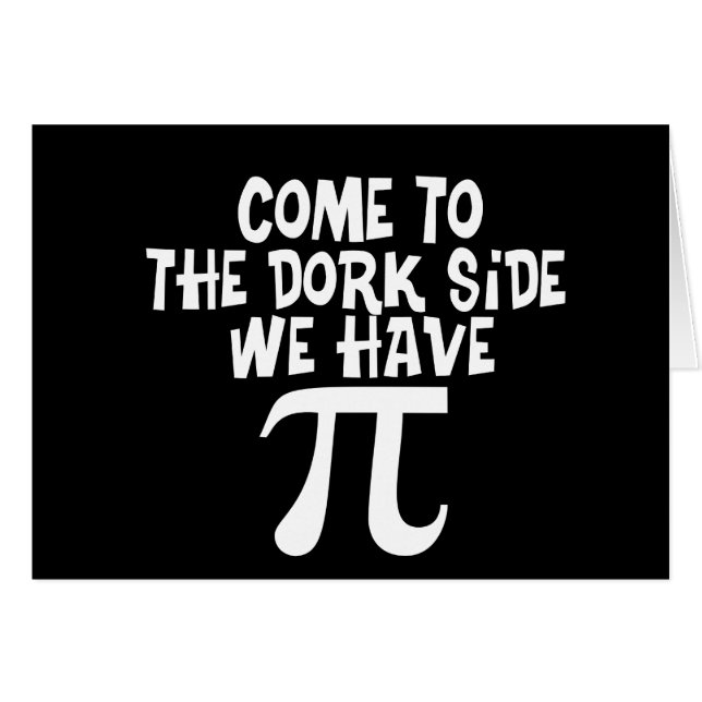 Venido al lado del Dork… tenemos pi (Anverso (Horizontal))