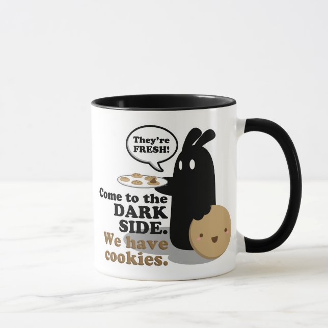 Venido al lado oscuro. Taza (Derecha)