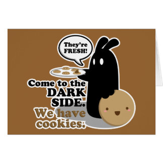 Venido al Side.Card oscuro - negro