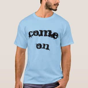 Venido en hombres de la camiseta