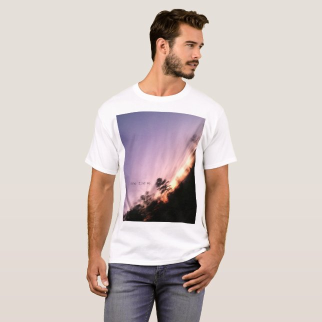 "venido encuéntreme" camiseta (Anverso completo)