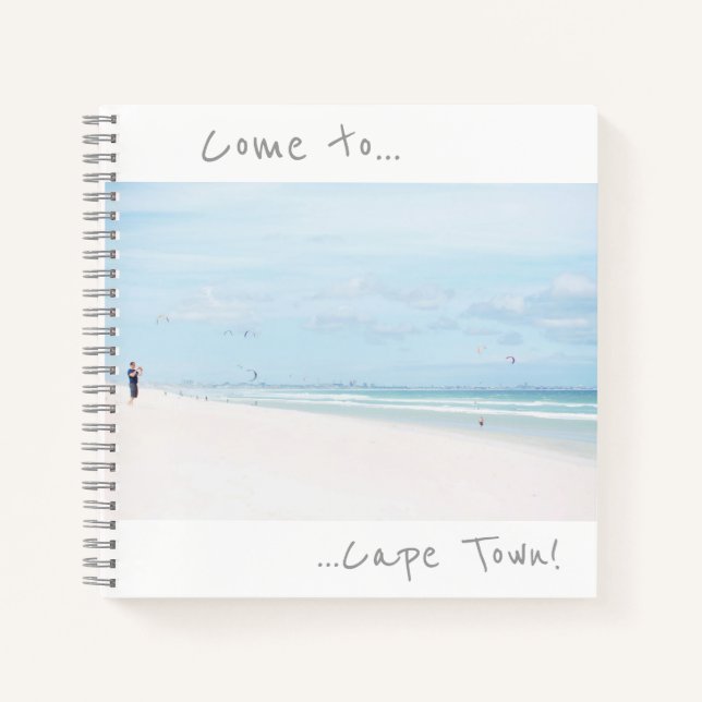 Venir a Cuaderno de Playa Océano Ciudad del Cabo (Anverso)