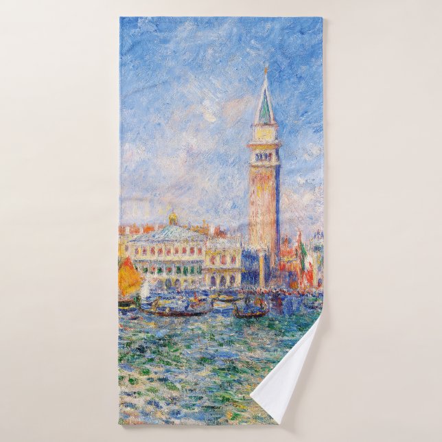 Venise, Venecia, Renoir (Toalla de baño)