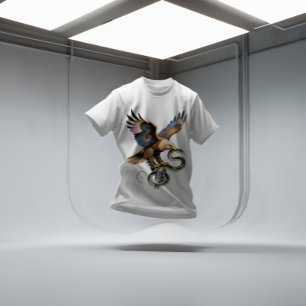 Venom & Voltage - Diseño de camiseta de águila Met
