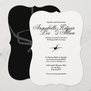 Venomous- Simplemente Elegante Invitación a la Bod