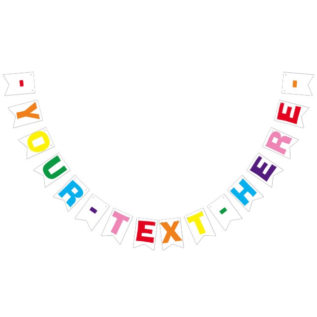 VENTA! Banner Bunting fiesta - 16 banderas y caden (Todo)