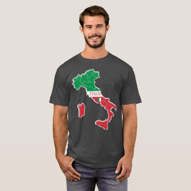 Venta clásica de la ropa de la camisa del mapa de (Anverso completo)