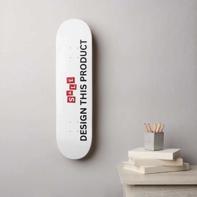 VENTA! Cubierta para skateboard - 8 1/2" - Persona (Arte de la pared)