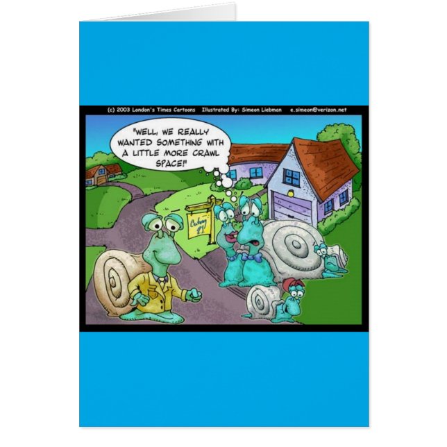 Venta de bienes raíces de caracoles Regalos divert (Frente)