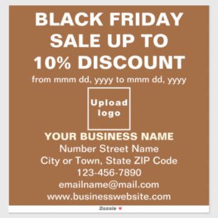 Venta de Business Black Friday a Pegatina Brown Vi