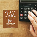 Venta de Business Black Friday en Brown Flyer<br><div class="desc">Volante de personalizable con Black Friday Sale, su nombre comercial y otra información de su negocio, un material de marketing que puede utilizar para atraer a más clientes. Personalizar y repártelo para atraer a más clientes a que compren sus productos o clientes para que les gusten sus servicios. Los colores...</div>
