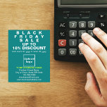 Venta de Business Black Friday en un Volante Verde<br><div class="desc">Volante de personalizable con Black Friday Sale, su nombre comercial y otra información de su negocio, un material de marketing que puede utilizar para atraer a más clientes. Personalizar y repártelo para atraer a más clientes a que compren sus productos o clientes para que les gusten sus servicios. Los colores...</div>