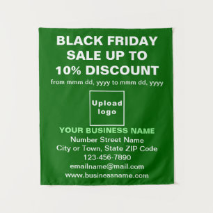 Venta de Business Black Friday sobre Tapiz Verde