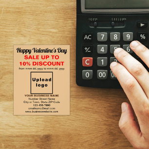 Venta de Business Valentine en Flyer Brown Light