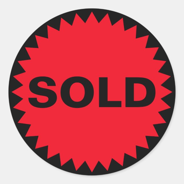 Venta de etiquetas vendidas (Anverso)