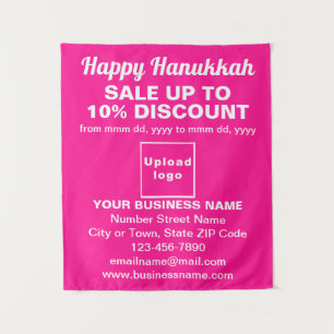 Venta de Hanukkah en Tapiz Rosa