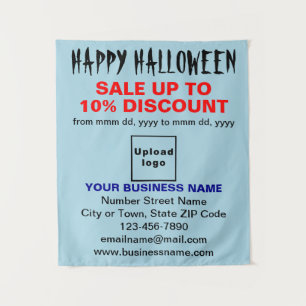 Venta de negocios de Halloween en Tapiz Azul Claro