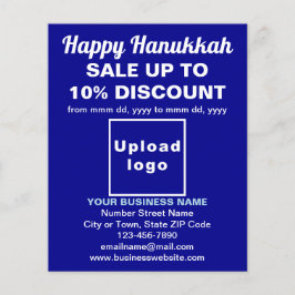 Venta de negocios de Hanukkah en Blue Flyer
