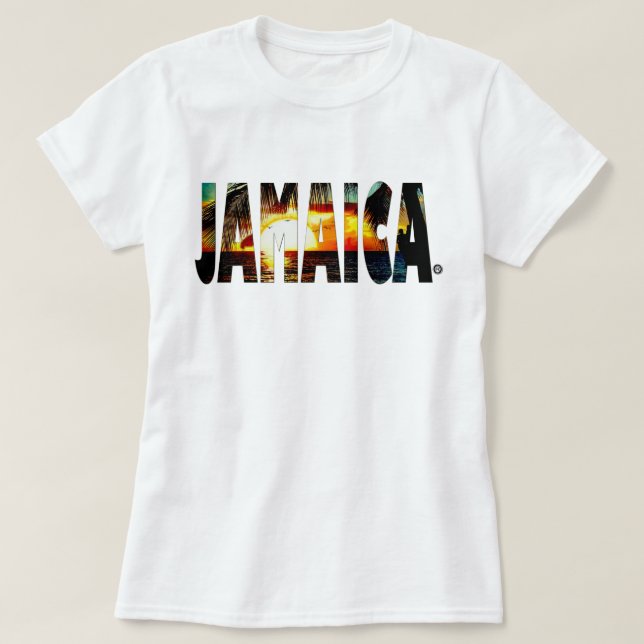 Venta en línea de la camiseta jamaicana de la (Diseño del anverso)