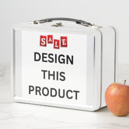 VENTA! Lunchbox metalizado - Blanco - Personalizad