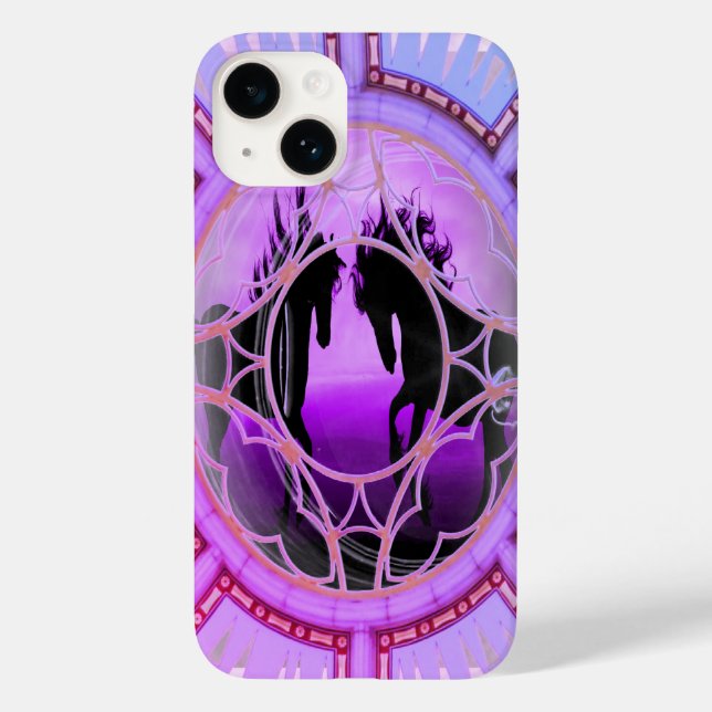 Ventana a otro estuche para iPhone Funda Mate (Reverso )