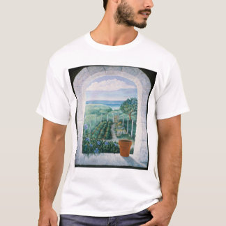 Ventana al Jardín Camiseta de Mujer