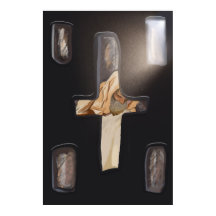 Ventana Cruciforme silenciosa, impresión de Apuest