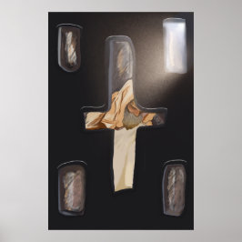 Ventana Cruciforme silenciosa, impresión de Apuest