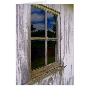 Ventana de barra antigua